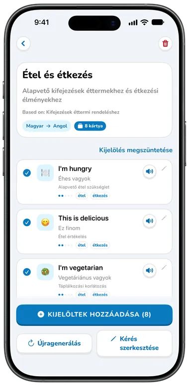 AI által készített Étel és étkezés gyűjtemény