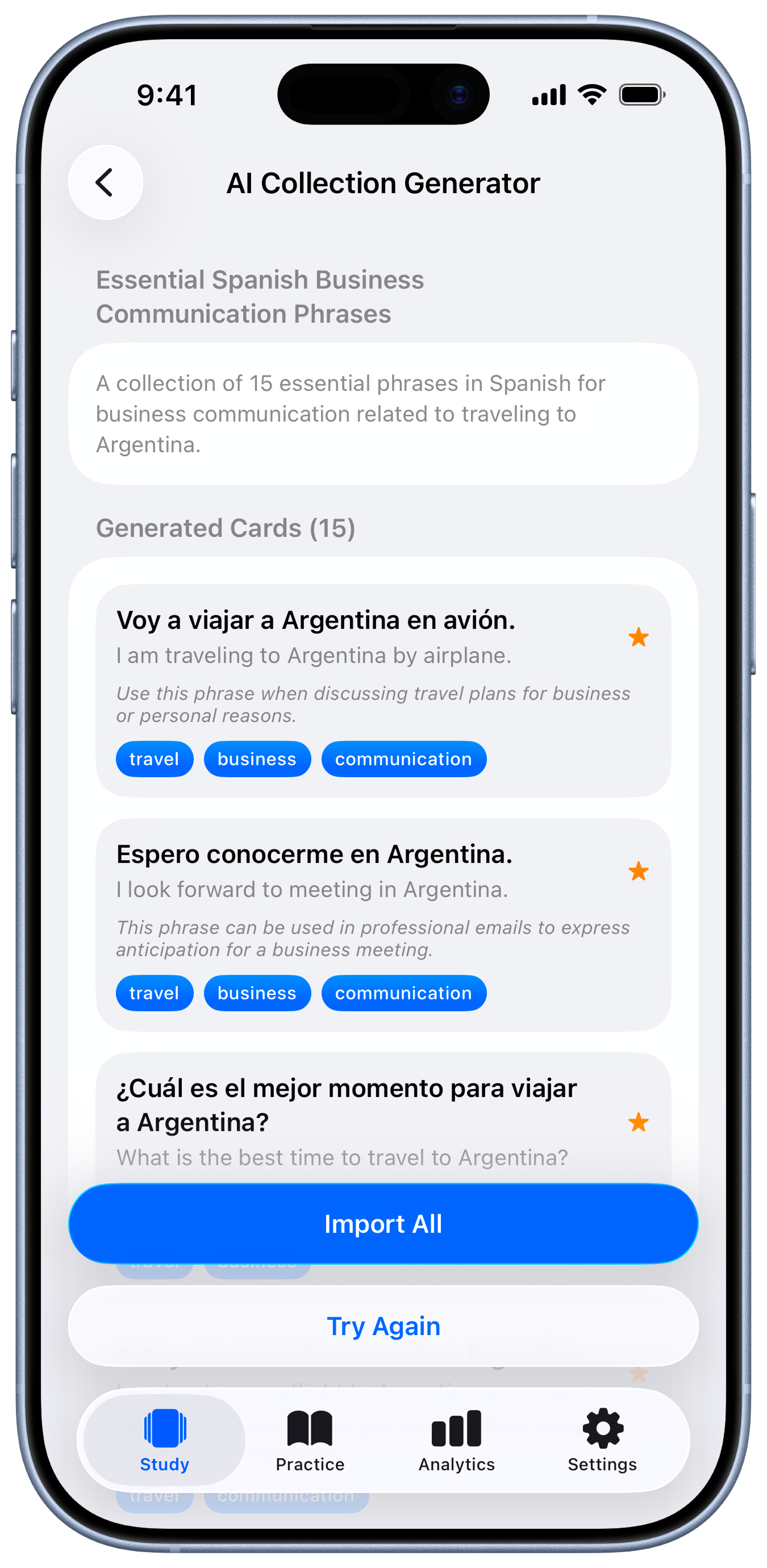 AI Collection Generator - Create custom collections with AI